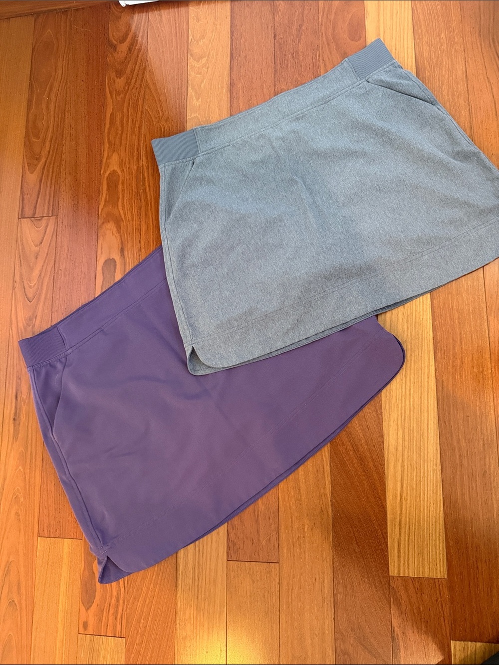 32 Degrees Purple and Gray Athletic Skorts